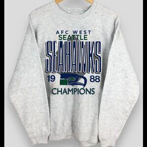 Seattle Seahawks Crewneck Sweatshirt Seattle Seahawks Football Shirt